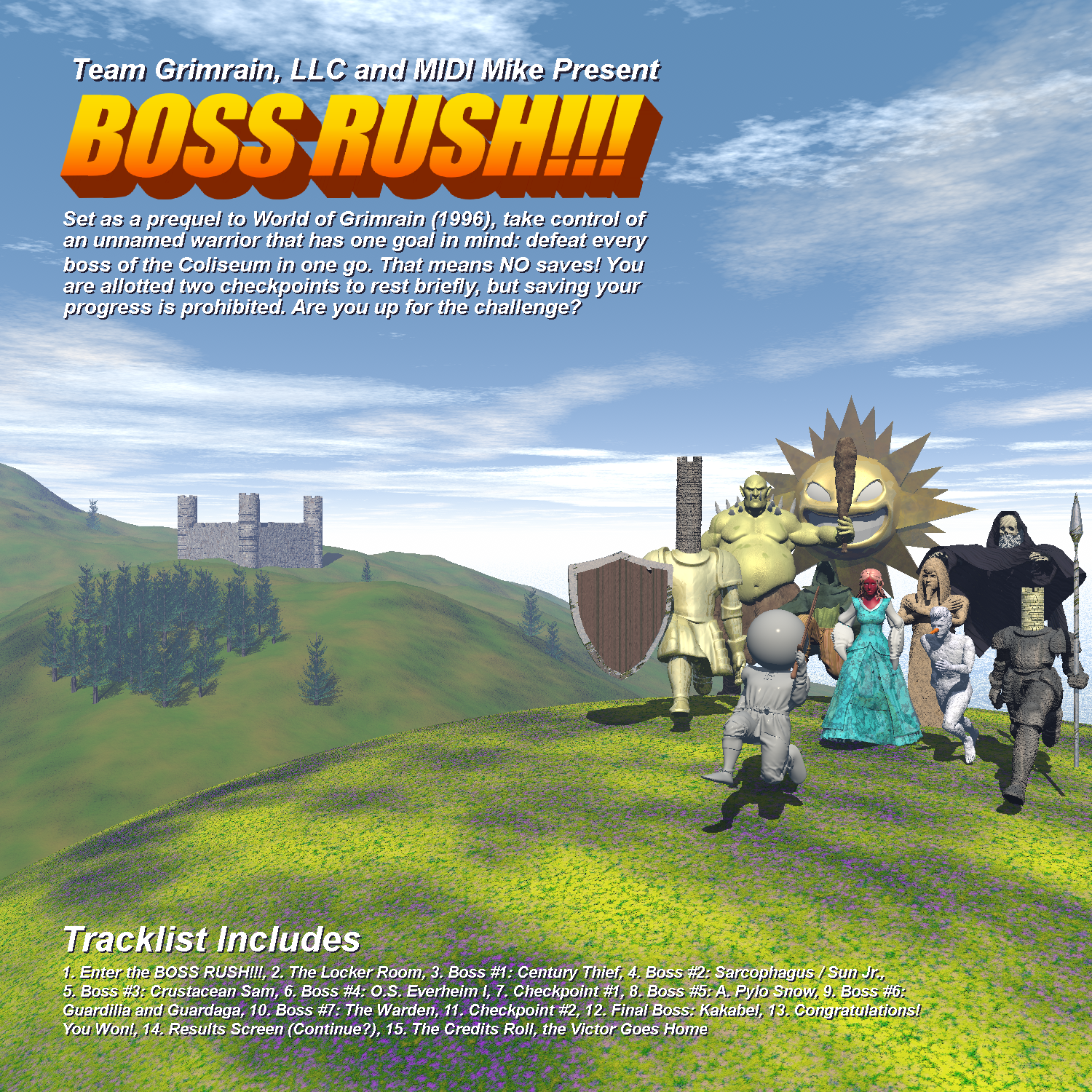 BOSS RUSH!!! Cover